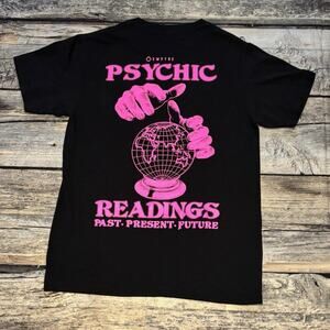 Empyre Psychic Readings Black & Pink Graphic Shirt Short Sleeve Tee Adult Small